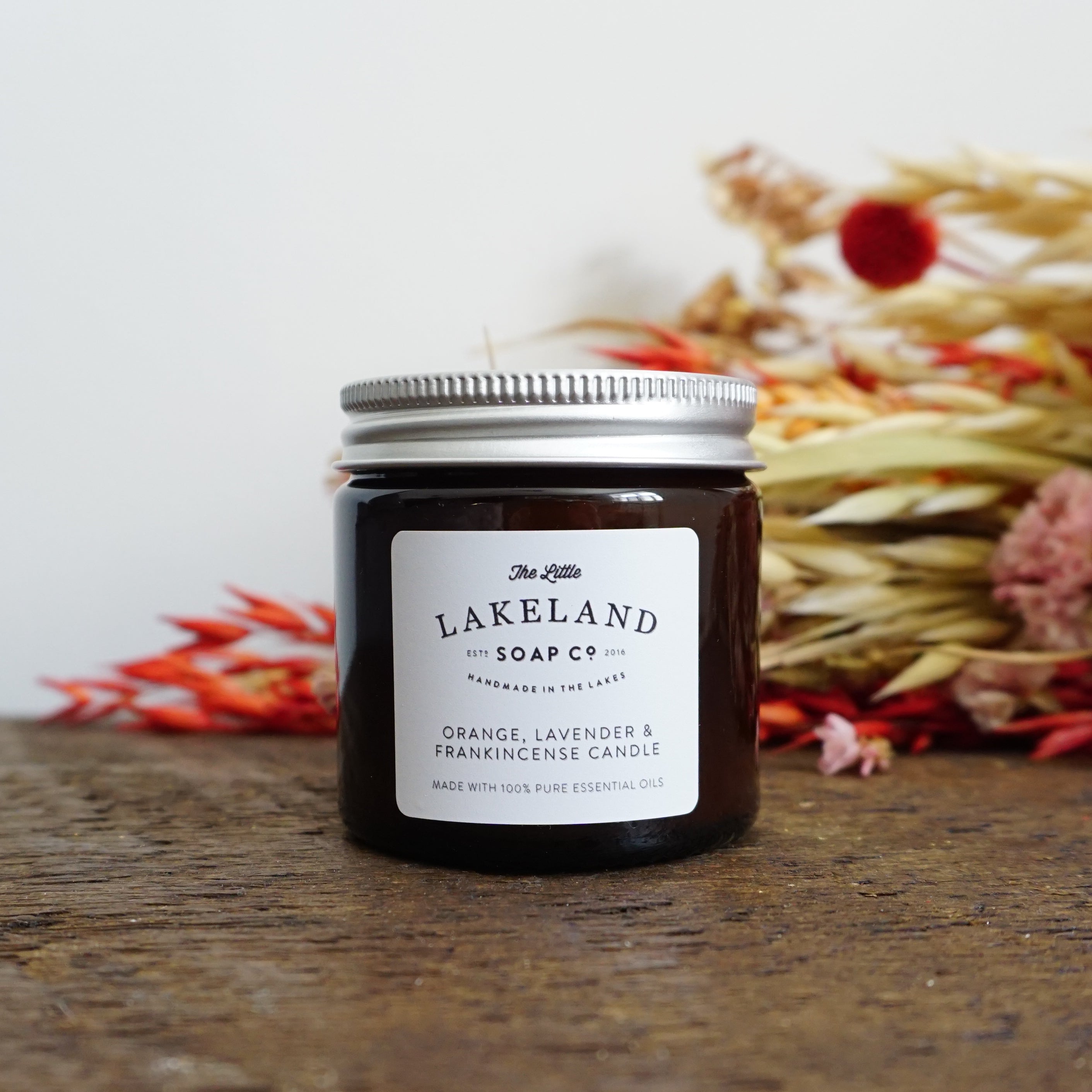 Candle - Orange, Lavender & Frankincense