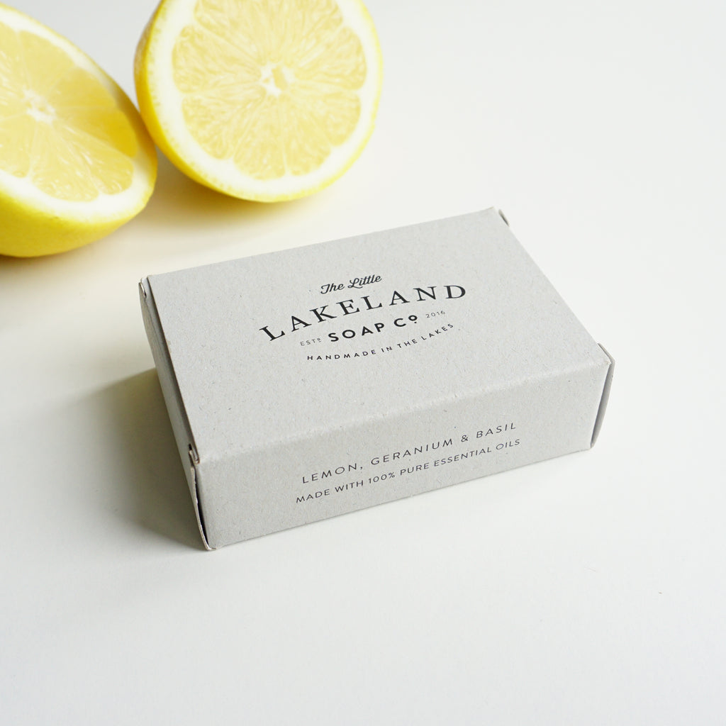 Soap - Lemon, Geranium & Basil